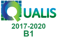 Logo da Qualis, qualificação B1 no período 2017-2020
